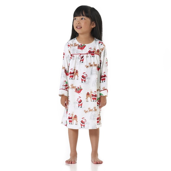Heritage Santa Flannel Nightgown - PBK - Picture 1 of 6